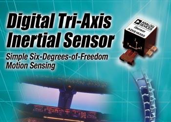 Analog Devices использует в датчике движения ADIS16355 технологию MEMS