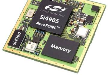 Silicon Laboratories Announces AeroFONE Si4905 Single-Chip Cell Phone
