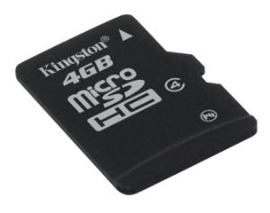 Kingston предлагает свою первую карту памяти microSDHC