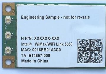 Модуль Intel WiMax/WiFi Link 5360 ожидает сертификации FCC