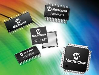 Microchip Technology PIC16F88X - новое семейство микроконтроллеров общего назначения