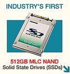 CES 2009: Toshiba покажет первый в отрасли 512-ГБ SSD