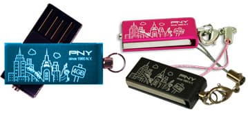 PNY выпускает «городскую серию» USB-накопителей