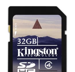 Kingston Technology добавила в семейство SDHC Elite Pro карточку объемом 32 ГБ