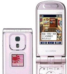 Простой телефон Toshiba V502T выпускаемый Vodafone