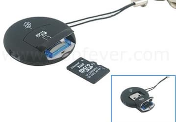 Некоторые брелки для ключей умеют работать с карточками microSD