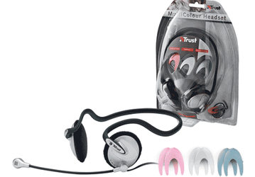 Стереогарнитура Trust MultiColour Headset HS-2250