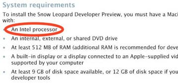Так будет ли Snow Leopard работать на PowerPC?