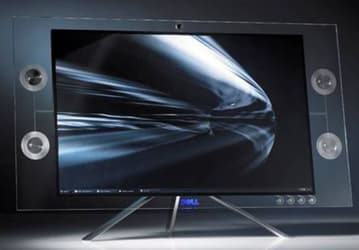 Недавний концепт монитора Dell воплощается в серии Dell Crystal 