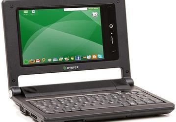 CES-2008: Everex CloudBook — новый UMPC за $399, конкурент ASUS Eee PC?
