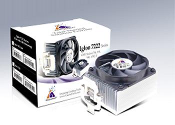 GlacialTech выпускает серию кулеров Igloo 7222 для процессоров AMD