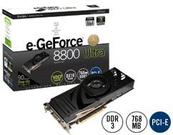 EVGA предлагает 655-МГц версию e-GeForce 8800 Ultra