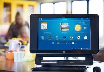 HP TouchSmart IQ775 PC – домашний ПК класса «все одном» с сенсорным экраном