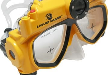 Начались продажи масок для подводного плавания Liquid Image со встроенными цифровыми камерами