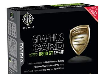 BFG NVIDIA GeForce 8800 GT OC2 — еще немного производительности за 20 долларов к цене 