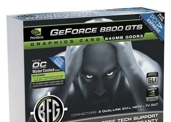 BFG анонсирует ускоритель GeForce 8800 GTS OC 640MB Water Cooled Edition с медным водоблоком и заводским разгоном