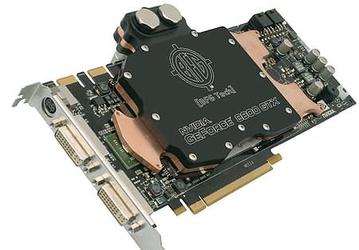 BFG TECHNOLOGIES: рекордно быстрая версия GeForce 8800 GTX OC 768MB Water Cooled Edition - с медным водоблоком 