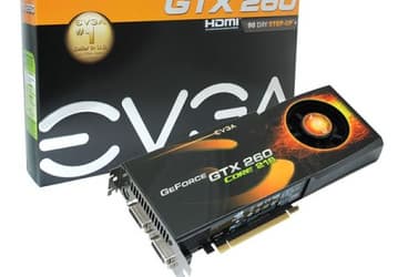 EVGA выпускает три карты GTX 260 Core 216 по цене от 300 до 490 долларов