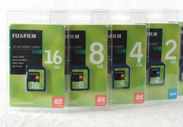 Россыпь новых карт памяти Fujifilm 