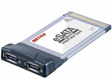 Buffalo IFC-CB2ES: два порта eSATA для слота PCMCIA