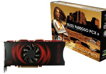 Gainward BLISS 9600GSO — разогнанный фабрично GeForce 9600GSO Golden Sample с 768 МБ памяти