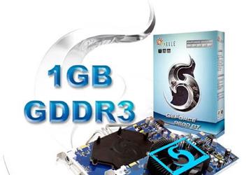 SPARKLE устанавливает 1 ГБ памяти сразу на четыре модели GeForce 9600 GT