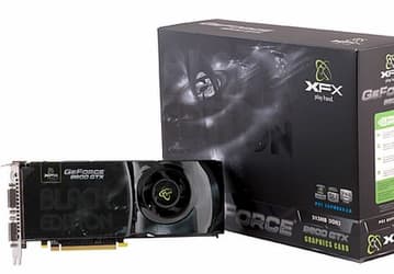 XFX GeForce 9800 GTX Black Edition — самая быстрая карта на 9800GTX?