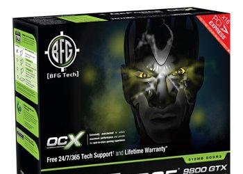 BFG выпускает трио разогнанных GeForce 9800 GTX 