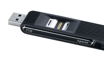 Apacer Handy Steno AH620: защита данных одним движением руки 