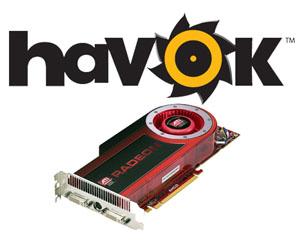 AMD покажет «ускорение физики» в своих GPU с API Havok на GDC2009