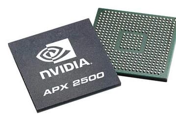 NVIDIA представляет свой новый процессор приложений — NVIDIA APX 2500, первый в мире, поддерживающий HD 720р