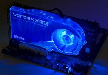 AKASA Vortexx NEO: эстетичное и эффективное охлаждение видеокарт