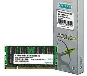 Apacer выпустила память SO-DIMM специально для компьютеров EeePC