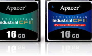 Быстрые карты памяти Apacer Industrial CFIII не боятся ни жары, ни холода