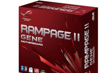 ASUS Rampage II GENE — системная плата типоразмера mATX для процессоров Intel Core i7