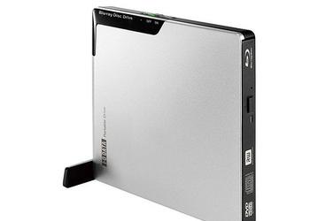 I-O Data анонсирует BDVRP-UH4— первый внешний Slim-привод для работы с дисками Blu-ray  