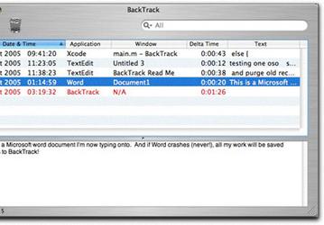 Утилита BackTrack вернет утраченный текст