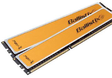 Lexar Media начала поставки модулей памяти Crucial Ballistix PC3-10600 и PC3-14400