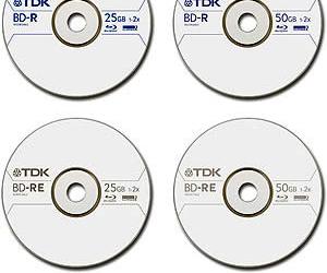 TDK начинает массовое производство дисков Blu-ray