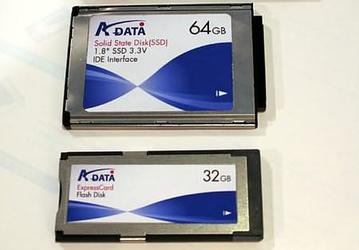 A-DATA: твердотельные диски 128 Гб уже сегодня 