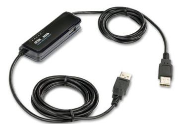 ATEN USB KVM: решение для ноутбуков с поддержкой управления двумя ПК, передачи файлов и периферии USB 2.0 