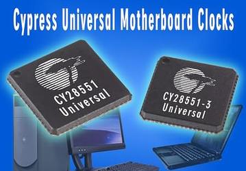 Cypress Semiconductor: анонс универсального тактового генератора