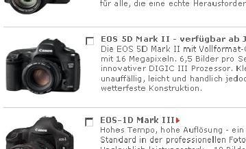 Canon выпустит полнокадровую 16-Мп камеру EOS 5D Mark II в июне?