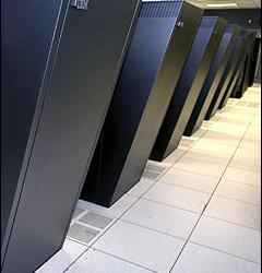 В США установлен еще один суперкомпьютер IBM Blue Gene, в состав которого вошло 36000 процессоров