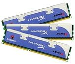 Kingston предлагает очень дорогие, оверклокерские 12-ГБ наборы модулей памяти DDR3 HyperX