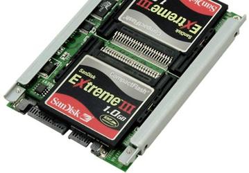 DIY SSD: как своими руками сделать твердотельный накопитель из карточек CompactFlash