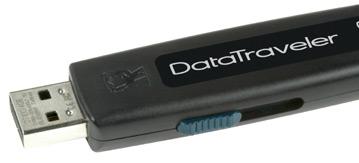 USB-накопитель Kingston Technology DataTraveler 100: объем до 8 Гб и выдвижной разъем