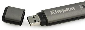 «Зашифрованные» USB-накопители Kingston становятся в два раза емче