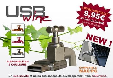 USB-диспенсер для вина — лучший гаджет для офиса?