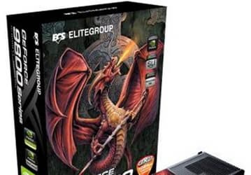 ECS N9800GX2-1GPX-F — адаптер на базе GeForce 9800GX2 с 4 разъемами на задней панели